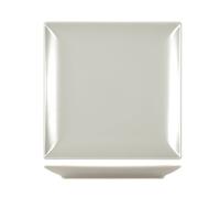 6 Piatti In Stoneware Boston Tortora Piano 24x24 Marrone H&H