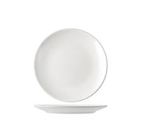 6 Piatti In Stoneware Denver Bianco Frutta 20 H&H
