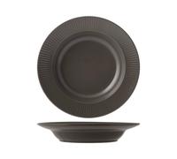 6 Piatti in stoneware/gres Quebec Marron Fondo 23 H&H