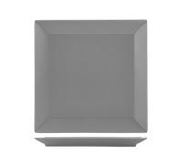 6 Piatti In Stoneware Osaka Grigio Piano 24x24 H&H