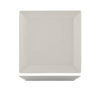 6 Piatti In Stoneware Osaka Tortora Piano 24x24 Marrone H&H