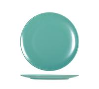 6 Piatti Piani In Stoneware Denver Lightblue 26 Cm Azzurro H&H