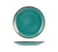 6 Piatti Piani Reactive Azzurro 27 Cm H&H