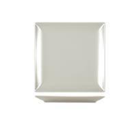 6 Piatti Stoneware Boston Tortora Frutta Cm 18x18 Marrone H&H