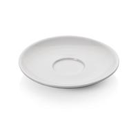 6 piattini da caffè Italia Ø 12,5 cm, bianco, porcellana