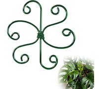 6 picchetti in metallo per piante da interno, ganci di supporto impilabili, stabilizzatori per la crescita, morsetti regolabili, set di pali per piante rampicanti, stabilizzatore per piante da
