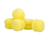 6 Pieces Sleep Friendly Natural Looking, Strawberry Hair Curlers, 2.7 In | Soft Flexible Sponge Construction Effortless Heat-Free Styling Handy 6-Piece Pack Compact 2.36 Inch Size Lightweight Daily Be