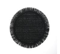 6 Pieces Tovaglietta In Carta Intrecciata Con Nappa, Sottobicchiere Antiscivolo, Tappetino Isolante Rotondo, Decorazione Per La Casa