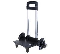 6 Pieghevole Carrello A Mano Studente Bagagli Da Viaggio In Lega di Alluminio Zaino Trolley Per Borse Scuola Zaino Pieghevole In Lega di Alluminio Per Borse Da Scuola