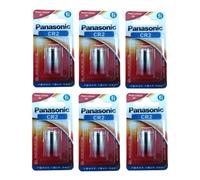 6 pile batterie CR2 PANASONIC Litio 3V DL CR2 K CR2 CR17355 spedizione tracciata