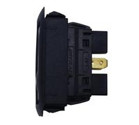 6 Pin Window Switch - Universal Illuminated Green Light Control System, DC12V 24V Momentary Power Button Module, Automotive Window Lift Replacement Component for Vehicle Door | Car