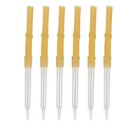 6 pipette contagocce alcaline in vetro buretta contagocce da laboratorio per trasferimento liquido pipette forniture da laboratorio per scienze di laboratorio