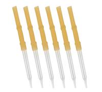 6 pipette contagocce alcaline in vetro buretta contagocce da laboratorio per trasferimento liquido pipette forniture da laboratorio per scienze di laboratorio