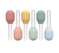 6 pipette pastello per bambini | Contagocce per gioco sensoriale