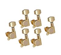 6 Piroli Per Accordatura Di Corde Per Chitarra Chiusi Per Mancini, Durevoli Accordatori Per Parti Di Riparazione Di Chitarre Piroli Accordatura per Chitarra