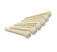 6 piroli per ponte in legno per chitarra acustica folk
