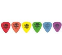 6 plettri assortiti Dunlop Tortex per chitarra