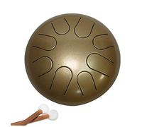 6 Pollici 8 Toni Tamburo Handpan, Mini Strumento a Percussione Portatile Lotus Pan Drum Kit con Mazzuole Utilizzato per Yoga, Meditazione, Intrattenimento, Raduno,Di Pratica (Color : F, Size : One s