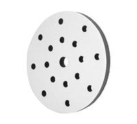 【 】 6 pollici dischi abrasivi levigatrice a gancio e ad anello carta vetrata 150 mm di diametro tampone morbido con interfaccia in spugna cuscino per tamponi di levigatura(17 Holes)