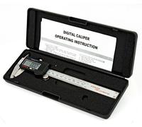 6 " Pollici Elettronico Digitale Vernier Calibro Misurazione Tool Con LCD
