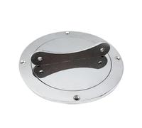 6 pollici piastra di copertura del portello piastra di copertura del portello kit di copertura del portello di ispezione a barca piastra di copertura del portello marino con copertura ,Antiruggine(6 i