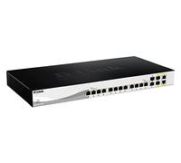 D-LINK DXS1216TC - Switch, 16 porte, 10 Gigabit Ethernet, 2 SFP+, 2 RJ45/SFP+