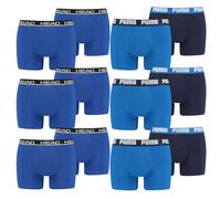 6 PUMA Boxer Corti Basic Per Uomo + 6 HEAD Boxer Basic Per Uomo