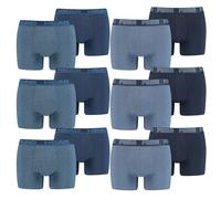 6 PUMA Boxer Corti Basic Per Uomo + 6 HEAD Boxer Basic Per Uomo