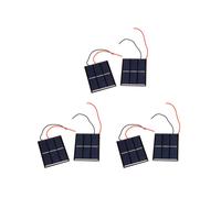 6 PZ 1.5V 400Ma 80X60Mm Micro- Power Solar Celle per Pannelli Solari - Progetti DIY - Giocattoli - Caricabatterie