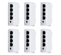 6 Pz 4 Porte da 1 un 3 Porte PoE Extender Passivo Collegabile nel Cascata I3237