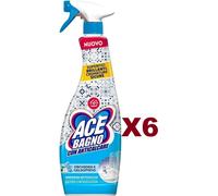6 PZ ACE SPRAY BAGNO CON ANTICALCARE ORCHIDEA E GELSOMINO NO CANDEGGINA 600ML