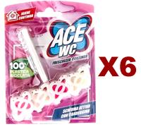 6 PZ ACE WC FRESCHEZZA CONTINUA TAVOLETTA SCHIUMA ATTIVA CON CANDEGGINA