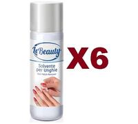 6 ACETONE RED DIVA SOLVENTE PER UNGHIE CLASSICO PROFUMATO CON ALOE OLIO D'ARGAN