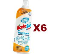 6 PZ ACETOSAN MULTIUSO SUPERFICI & BUCATO MARSIGLIA E FIORI DI AGRUMI 1000ML