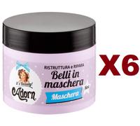 6 PZ ADORN MASCHERA BELLI IN MASCHERA RISTRUTTURA E RIPARA PER CAPELLI 300ML