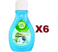 6 PZ AIR WICK FILTROATTIVO BREZZA DI MONTAGNA DEODORANTE AMBIENTE 375ML