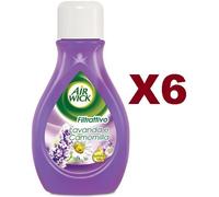 6 PZ AIR WICK FILTROATTIVO LAVANDA E CAMOMILLA DEODORANTE AMBIENTE 375ML