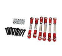 6 pz Alluminio RC Car Steering Link fit ARRMA BIG ROCK GRANITO 1:10 RC Monster
