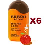 6 PZ BILBOA DOCCIA GEL TINTARELLA TI DURA ARANCIA AMARA 220ML