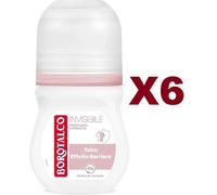 6 PEZZI BOROTALCO ASCIUTTO UOMO ROLL ON PROFUMO BOROTALCO DEODORANTE 50ML TALCO
