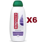 6 PZ BOROTALCO RILASSANTE LAVANDA E IRIS BAGNOSCHIUMA 450ML BAGNO SCHIUMA
