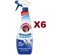 6 PZ CHANTECLAIR ANTICALCARE EXTRA POTENTE 100% RIMUOVE CALCARE SPRAY 625ML
