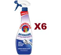 6 PZ CHANTECLAIR ANTICALCARE EXTRA PROFUMATO 100% RIMOZIONE CALCARE SPRAY 625ML