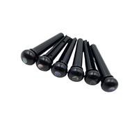 6 Pz Chitarra Acustica Ponte Perni Ricambio Stringa Pioli Chitarre Dado Sella Per Acustica Folk Ukulele Enduring Bridge Selle Dado