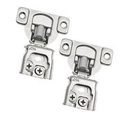 6 pz Chiusura Morbida Cerniera Dell'armadio Overlay Auto Lenta Cerniere Della Porta for Mobili Da Cucina Faccia Cornice A Scomparsa Serranda Per Ante Di Armadi, Guardaroba(1-1/4inch)