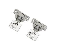 6 pz Chiusura Morbida Cerniera Dell'armadio Overlay Auto Lenta Cerniere Della Porta for Mobili Da Cucina Faccia Cornice A Scomparsa Serranda Per Ante Di Armadi, Guardaroba(1/2inch)