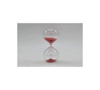 6 PZ Clessidra Rosso H.10 cm Bomboniere Laurea 2026 Clessidra Decorativa Moderna