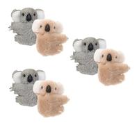 6 Pz Clip di frangia di koala Fermagli per unici fermaglio per per bambini barrette hair clip pinze per da donna clip a ganascia per tessuto Gogogmee