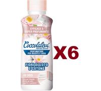 6 PZ COCCOLATEVI PROFUMATORE PER BUCATO E CASA FIORI DI LOTO E COTONE 250ML