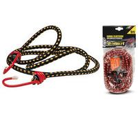 6 Pz Corda Elastica con Ganci Sicurezza lungh. 40cm Diam.8mm Molla Bagagli Auto